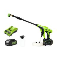   Magasnyomású Tisztító Greenworks G24PWK4 300 W 24 V 180 l/h MOST 156272 HELYETT 121610 Ft-ért!