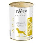   Nedves étel 4VETS Natural Urinary No Struvit Pulyka 400 g MOST 3403 HELYETT 2034 Ft-ért!