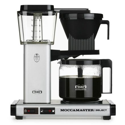 Kávéfőző Moccamaster Fekete Acél 1520 W 1,25 L MOST 216359 HELYETT 168372 Ft-ért!