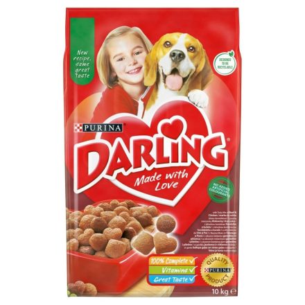 Takarmány Purina Darling Felnőtt Csirke Borjúhús 10 kg MOST 17162 HELYETT 11558 Ft-ért!