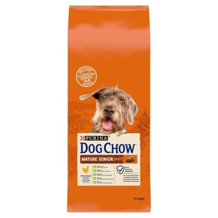 Takarmány Purina Dog Chow Mature Senior idősebb Csirke 14 Kg MOST 39576 HELYETT 26969 Ft-ért!