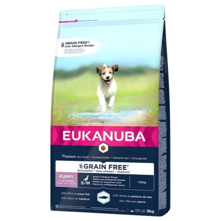 Takarmány Eukanuba Kölyök/Fiatal Hal 3 Kg MOST 14069 HELYETT 9475 Ft-ért!