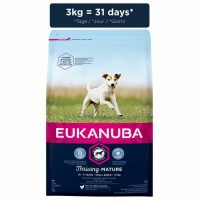   Takarmány Eukanuba Mature Felnőtt Csirke 3 Kg MOST 13195 HELYETT 8094 Ft-ért!