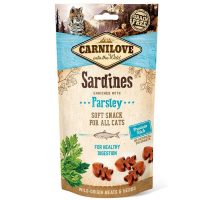   Snack for Cats Carnilove 8595602527236 50 g Édesség Hal Petrezselyem MOST 1810 HELYETT 1083 Ft-ért!