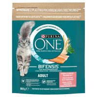   Macska eledel Purina One Bifensis Adult Felnőtt Lazac szín 800 g MOST 7471 HELYETT 4473 Ft-ért!