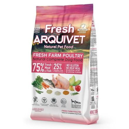 Takarmány Arquivet Fresh Felnőtt Csirke Hal 10 kg MOST 45308 HELYETT 34096 Ft-ért!