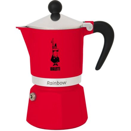 Kotyogós Kávéfőző Bialetti Rainbow Piros Fém Alumínium 60 ml MOST 19715 HELYETT 13278 Ft-ért!