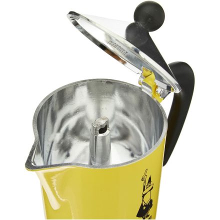 Kotyogós Kávéfőző Bialetti Rainbow Sárga Fém Alumínium 300 ml 6 Csészék MOST 34518 HELYETT 23522 Ft-ért!