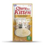   Snack for Cats Inaba Churu for Kitten Csirke 4 x 14 g MOST 3743 HELYETT 2241 Ft-ért!