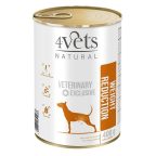   Nedves étel 4VETS Natural Weight Reduction Pulyka 400 g MOST 3403 HELYETT 2034 Ft-ért!