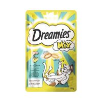   Snack for Cats Dreamies Lazac szín Sajt 60 g MOST 1879 HELYETT 1124 Ft-ért!