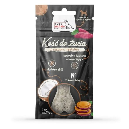 Kutya Snack SYTA MICHA Kókusz 65 g MOST 4254 HELYETT 2546 Ft-ért!