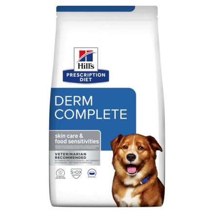 Takarmány Hill's Prescription Diet Derm Complete Felnőtt 12 kg MOST 77761 HELYETT 59850 Ft-ért!