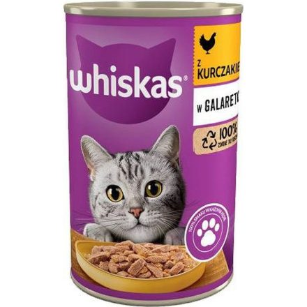 Macska eledel Whiskas chicken in jelly 400 g MOST 1694 HELYETT 1009 Ft-ért!