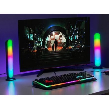 Asztali lámpa Tracer RGB Ambience - Smart Flow Fekete Többszínű MOST 30388 HELYETT 20711 Ft-ért!