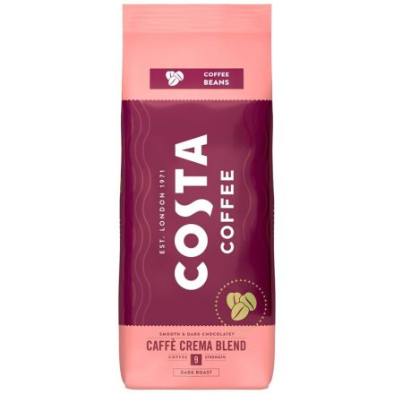 Egész babkávé Costa Coffee Crema MOST 15654 HELYETT 10541 Ft-ért!