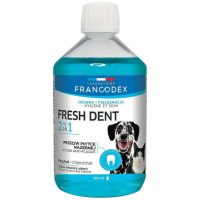   Szájvíz Francodex Fresh dent 500 ml Macska Kutya MOST 10488 HELYETT 6432 Ft-ért!