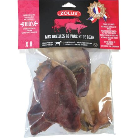 Kutya rágójátékok Zolux Pork ear Marha- és borjúhús 200 g MOST 15105 HELYETT 9268 Ft-ért!