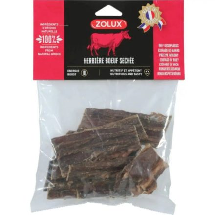 Kutya rágójátékok Zolux Beef esophagus Marha- és borjúhús 150 g MOST 7580 HELYETT 4539 Ft-ért!