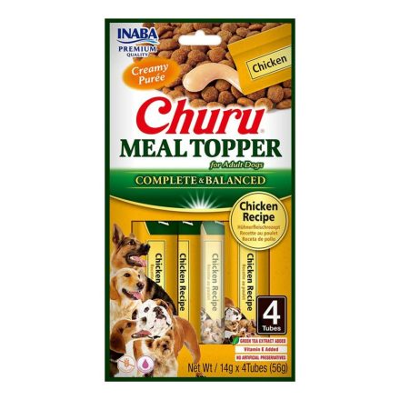 Kutya Snack Inaba Churu Meal Topper Chicken Csirke MOST 3411 HELYETT 2042 Ft-ért!