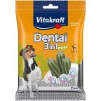   Kutya Snack Vitakraft Dental Fresh 3in1 S 120 g MOST 2166 HELYETT 1298 Ft-ért!