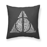   Párnahuzat Harry Potter Dealthy Hallows Fekete Többszínű 50 x 50 cm MOST 13025 HELYETT 6217 Ft-ért!