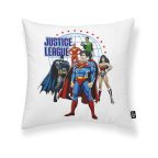   Párnahuzat Justice League Justice Team A Fehér Többszínű 45 x 45 cm MOST 8871 HELYETT 5308 Ft-ért!