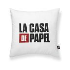   Párnahuzat La casa de papel LCDP A Fehér Többszínű 45 x 45 cm MOST 13025 HELYETT 5920 Ft-ért!