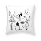   Párnahuzat Looney Tunes Looney B&w B Fehér Többszínű 45 x 45 cm MOST 8871 HELYETT 5308 Ft-ért!