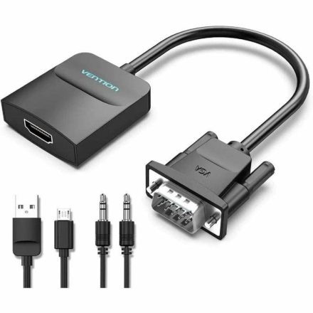 VGA–HDMI Adapter Vention ACNBD MOST 12251 HELYETT 7333 Ft-ért!