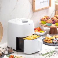   Légsütő InnovaGoods Fryinn Lite 2000 Fehér 1200 W 2 L MOST 61867 HELYETT 23174 Ft-ért!