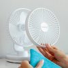 LED-es, újratölthető asztali ventilátor FanLed InnovaGoods Ø6,6'' 4000 mAh MOST 46398 HELYETT 16188 Ft-ért!