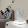 LED-es, újratölthető asztali ventilátor FanLed InnovaGoods Ø6,6'' 4000 mAh MOST 46398 HELYETT 16188 Ft-ért!